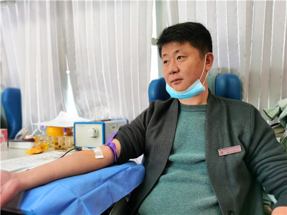 獻血傳真情，為黨旗添光彩 ——三元村春季無償獻血活動側(cè)記